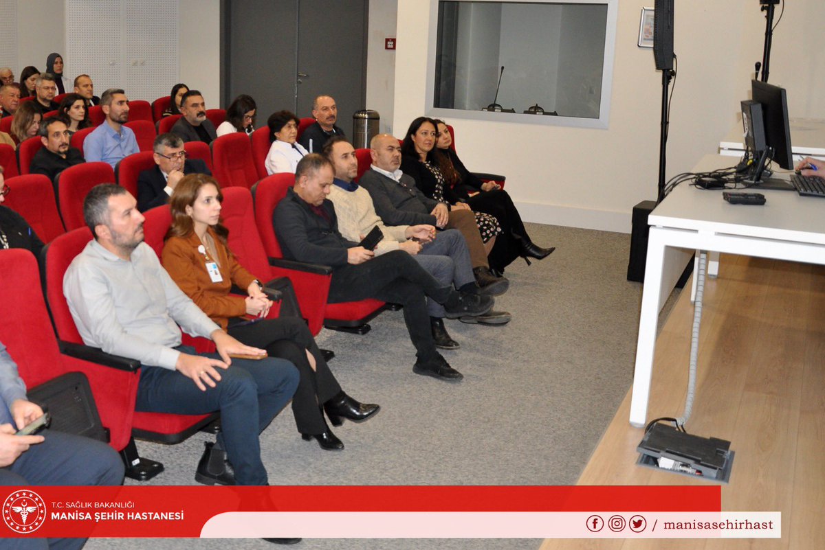 Manisa Şehir Hastanesi'nde Olası Afetlere Hazırlık Toplantısı Yapıldı