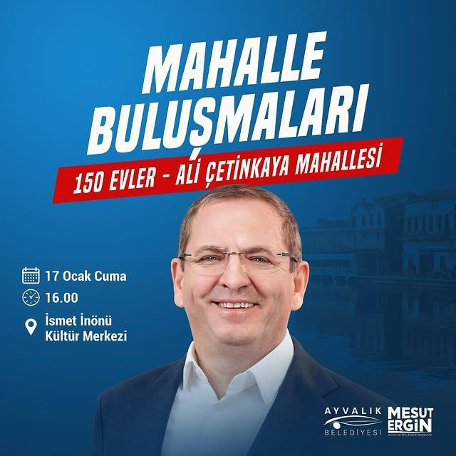 Ayvalık’ta Mahalle Buluşmaları Başlıyor