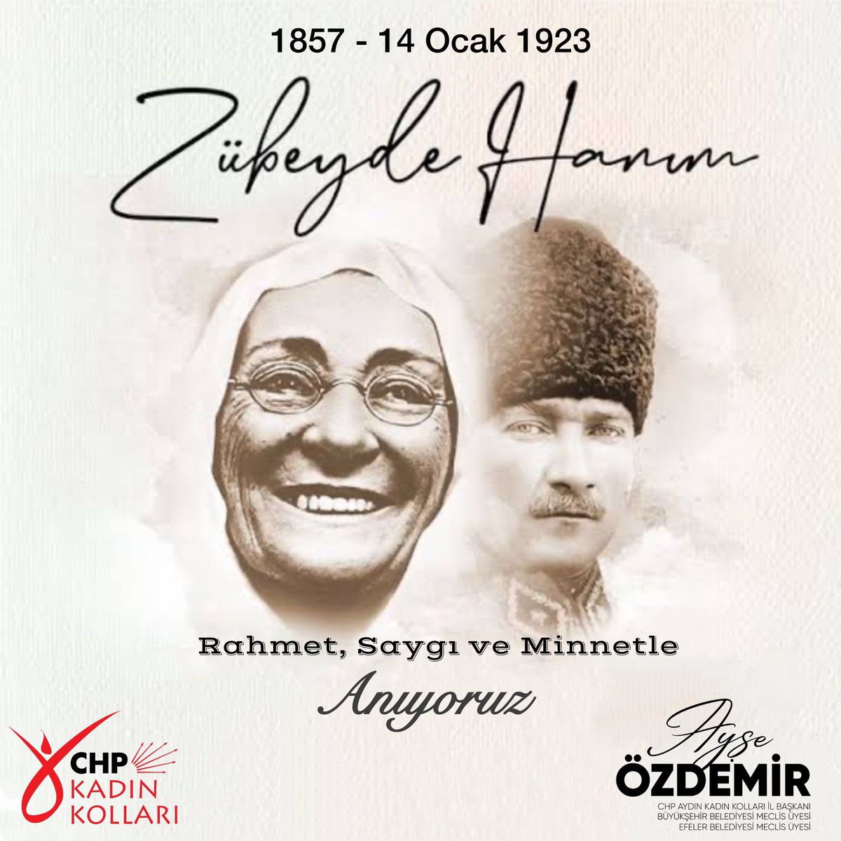 Zübeyde Hanım Anıldı