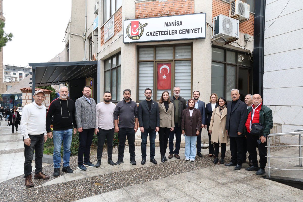 Şehzadelere Belediye Başkanı Gülşah Durbay, Gazeteciler Cemiyeti'ni Ziyaret Etti