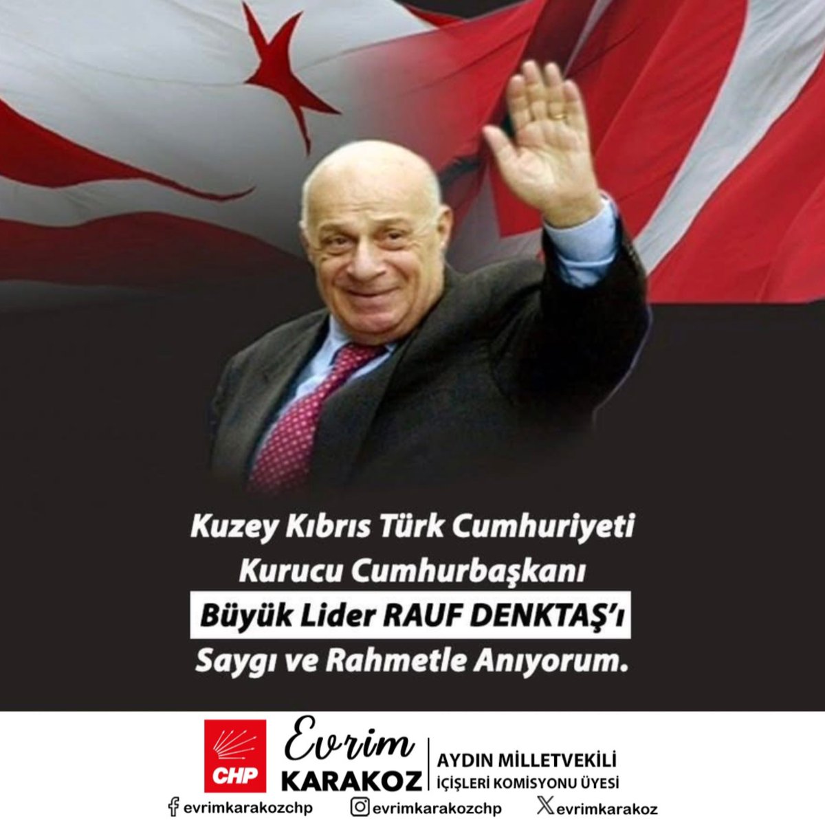 Rauf Denktaş’ın Anma Törenleri