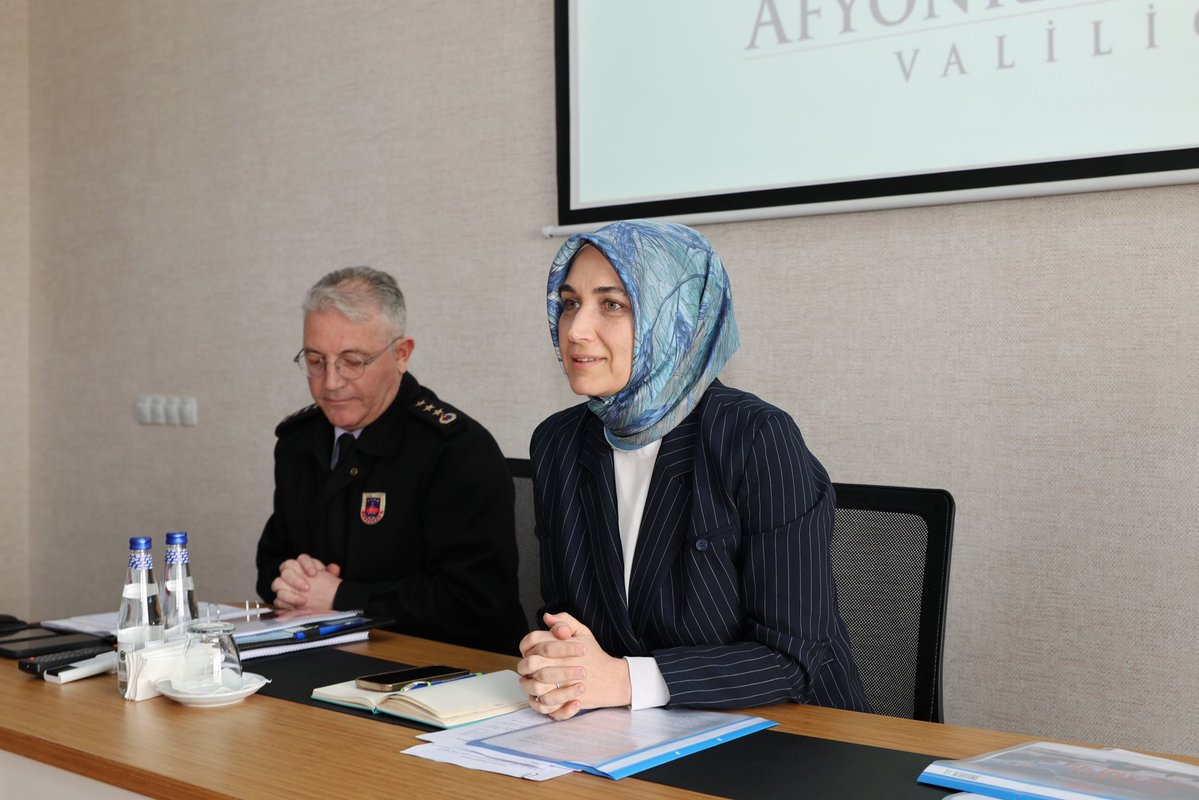 Afyonkarahisar'da Asayiş ve Değerlendirme Toplantısı Yapıldı