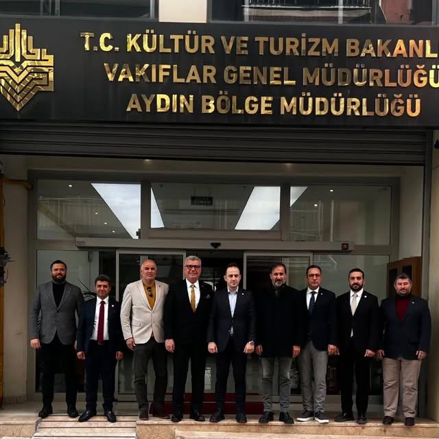 Söke Ticaret Odası Yönetimi Aydın Vakıflar Bölge Müdürlüğü'nü Ziyaret Etti