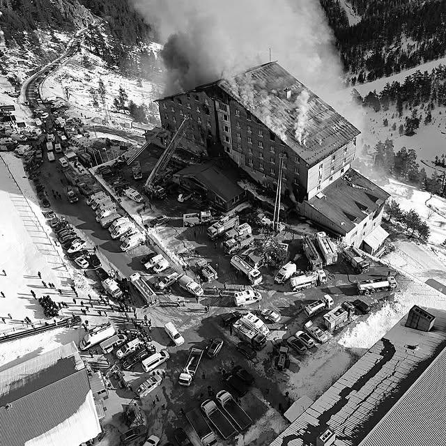 Ülkemiz Kartalkaya'daki Otel Yangınında 66 Kişi Hayatını Kaybetti