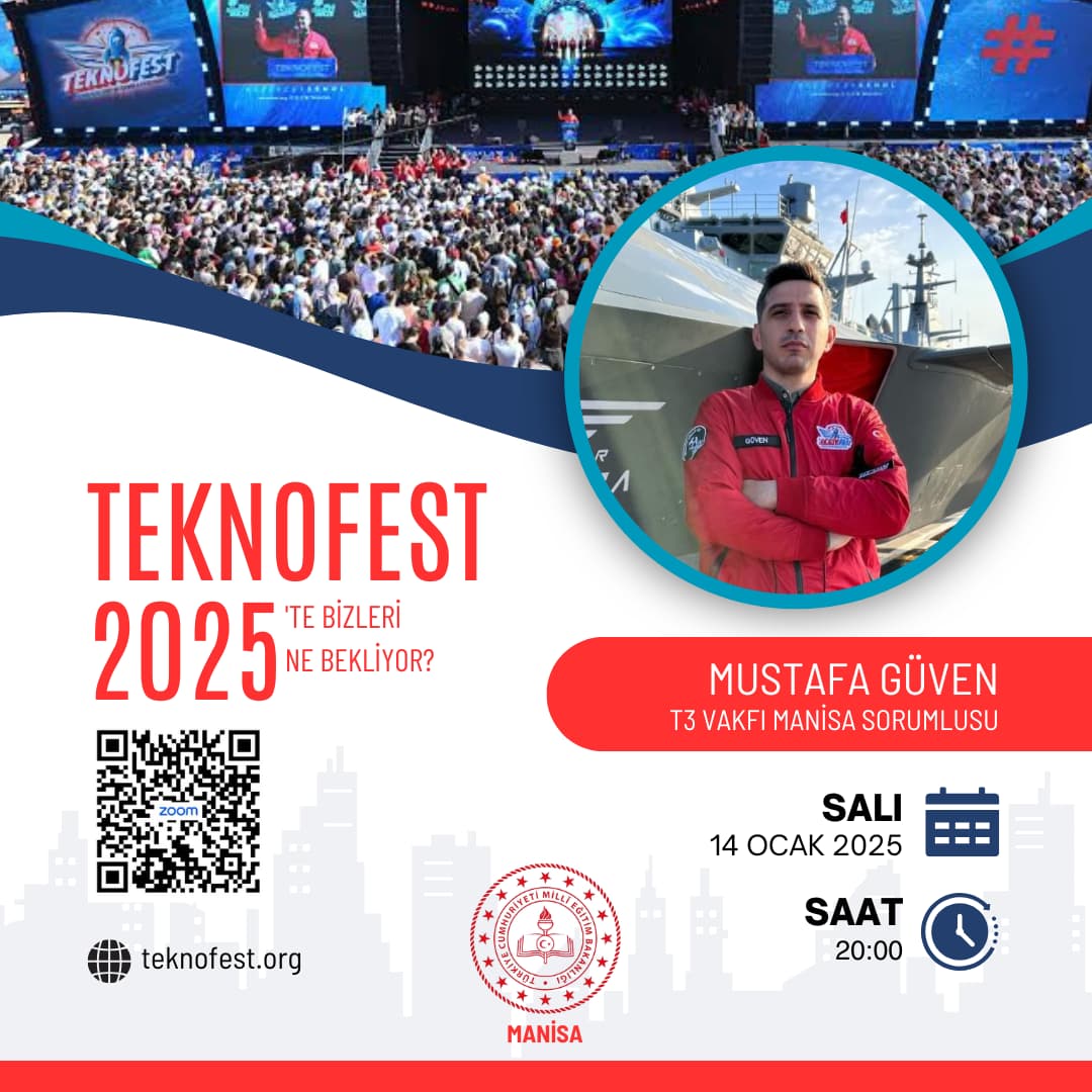 Manisa'da Teknofest 2025 İçin Bilgilendirme Toplantısı Düzenlenecek