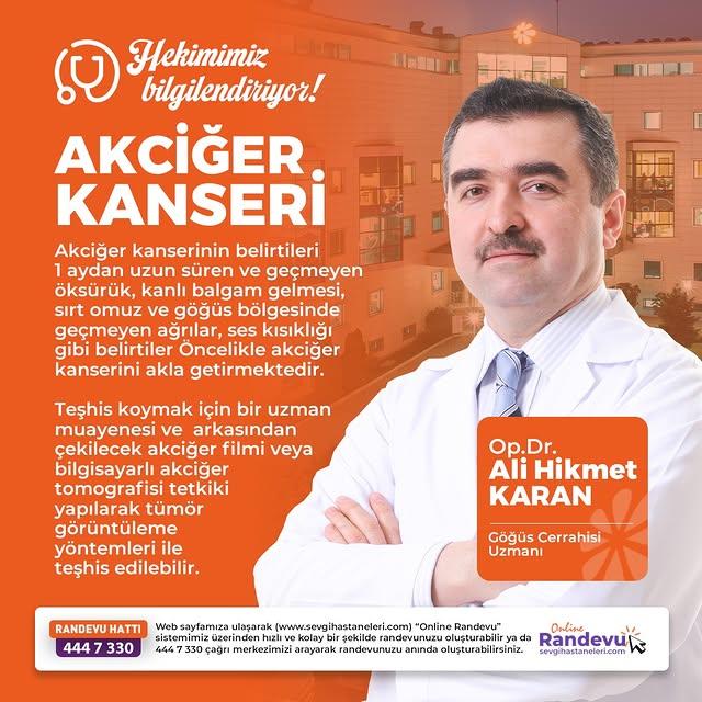 Akciğer Kanseri Tedavisi: Hastalık, Evresi ve Ameliyat