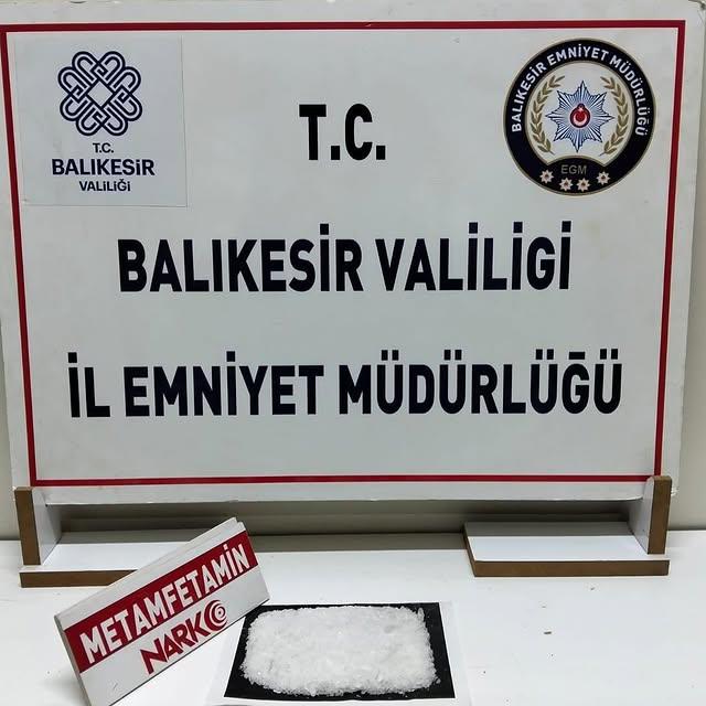 Balıkesir'de Metamfetamin Operasyonu: 1 Tutuklama