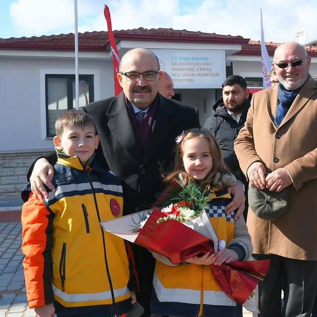 Dursunbey'de Yeni Acil Sağlık Hizmetleri İstasyonu Açıldı