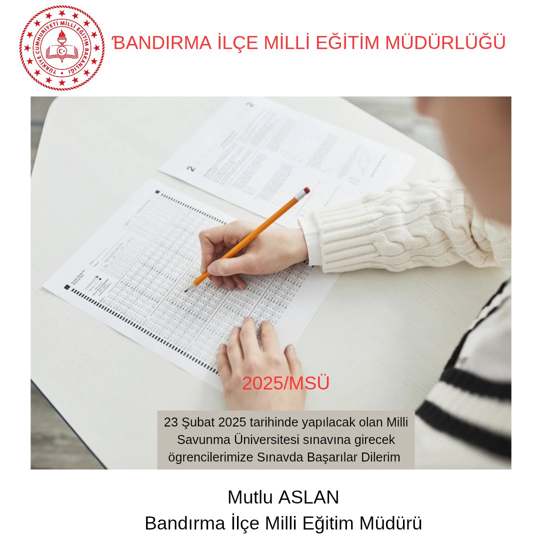 Bandırma'da Milli Savunma Üniversitesi Sınavına Hazırlık: Öğrenciler Başarı Yolunda Yoğun Çalışma İçinde