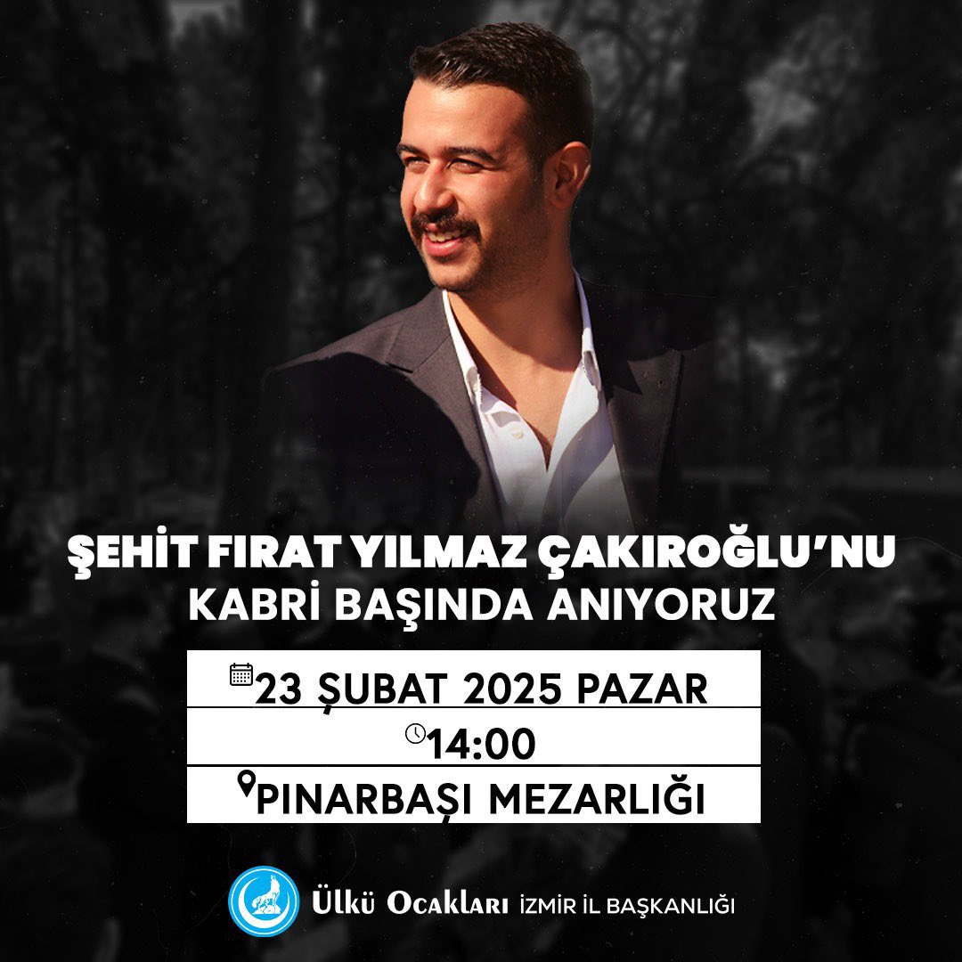 Şehit Fırat Yılmaz Çakıroğlu'nu Kabri Başında Anıyoruz