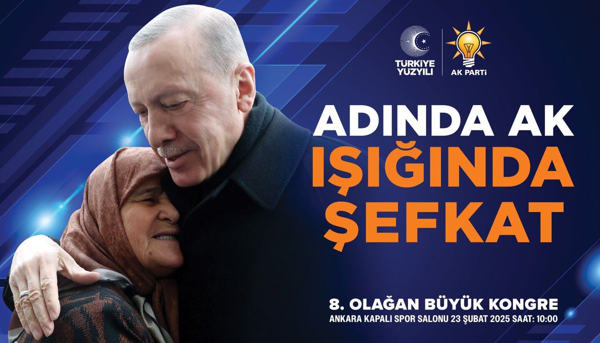 Ak Parti'nin 8. Olağan Büyük Kongresi Ankara'da Gerçekleşti