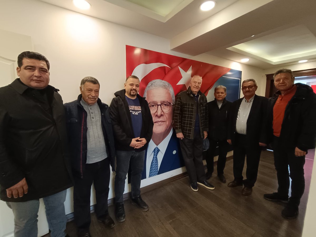 İYİ Parti İzmir İl Başkanı Sayın Süha Tanık'ın Ziyaretine Hoşgeldiniz