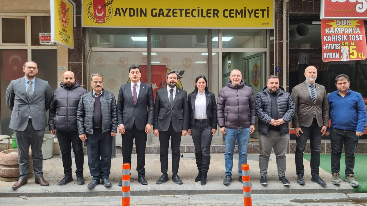 Aydın Sanayi Odası, Aydın Gazeteciler Cemiyeti'ne Başarılar Diledi