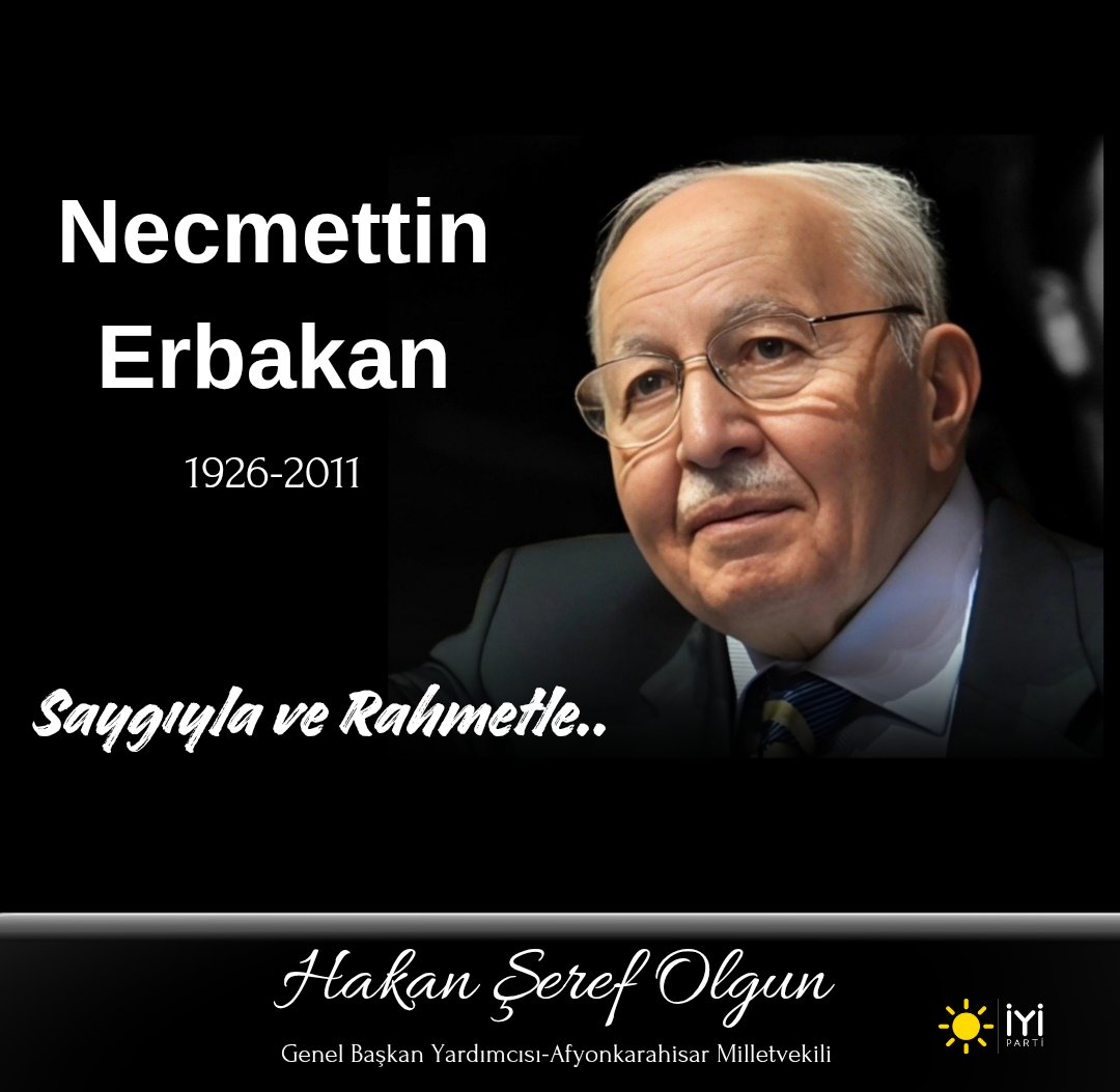 Prof. Dr. Necmettin Erbakan'ın Vefatının 14. Yılı Anısı