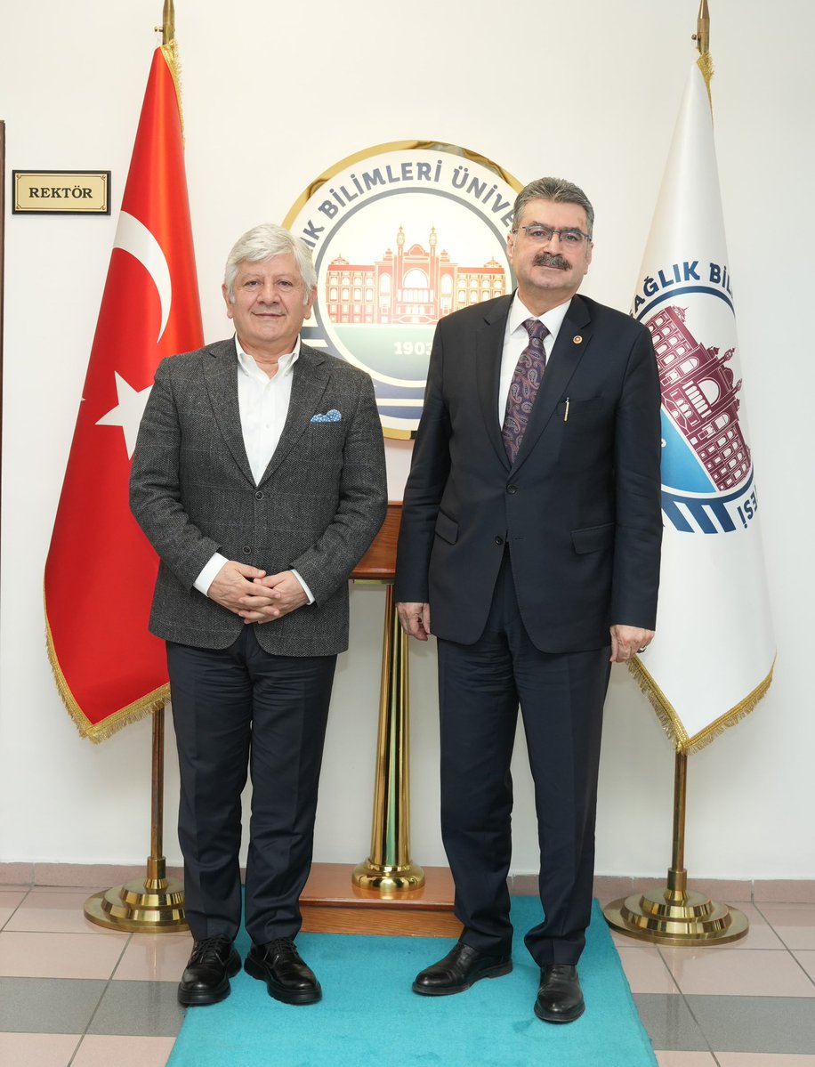 Konya Sağlık Bilimleri Üniversitesi'ni Ziyarete Gelen Ak Parti Milletvekili Orhan Erdem