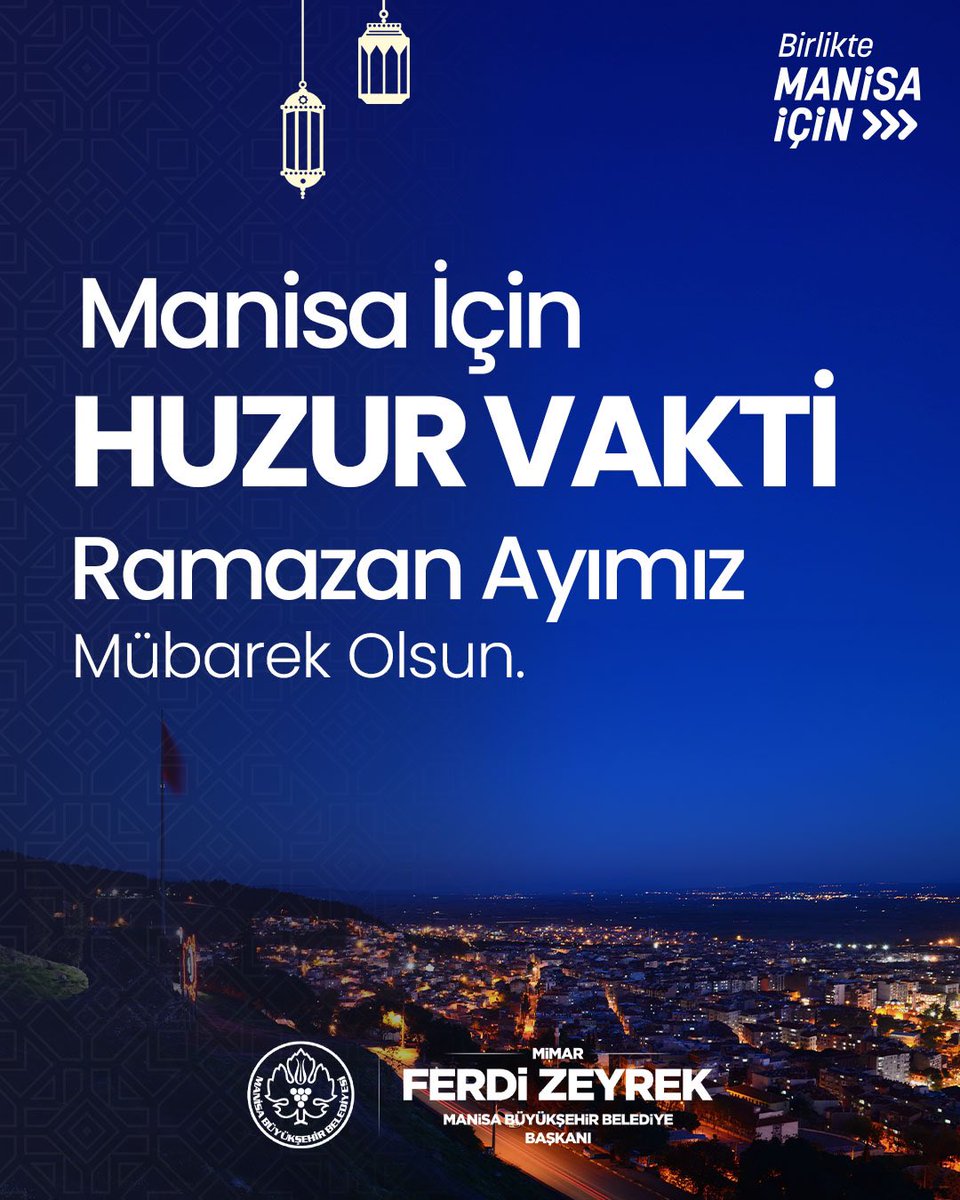 Manisa'da Ramazan Ayı Birlik ve Sevgiyle Geçiyor