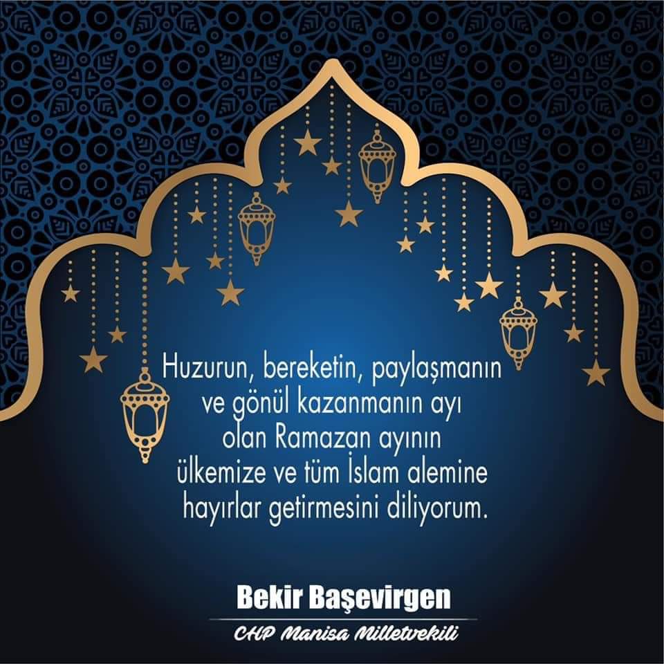 İyi Günümler Ramazan! Başevirgen Halk Partisi Milletvekili İyi Gün Dilekleri