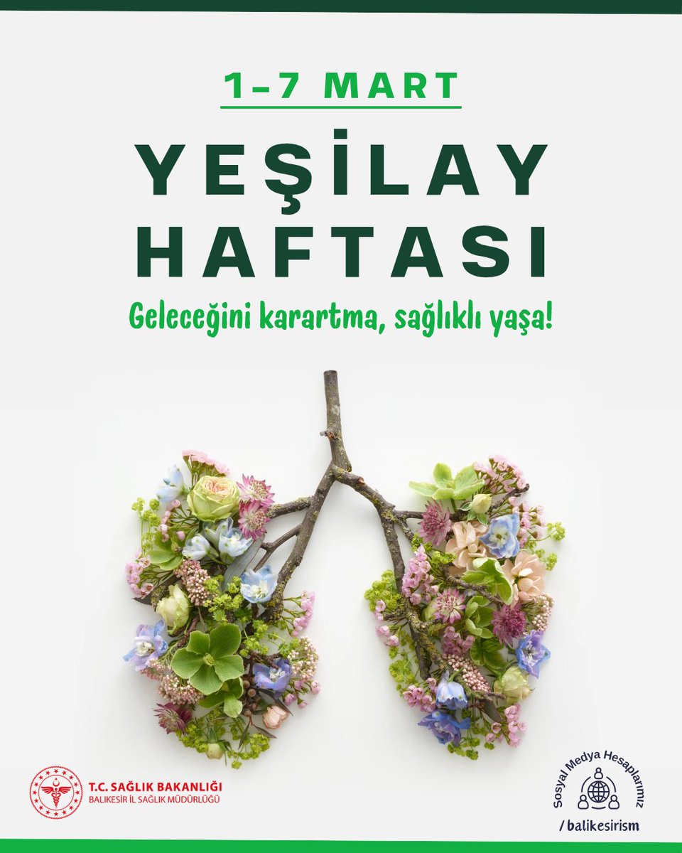 Balıkesir'de Yeşilay Haftası Başladı: 