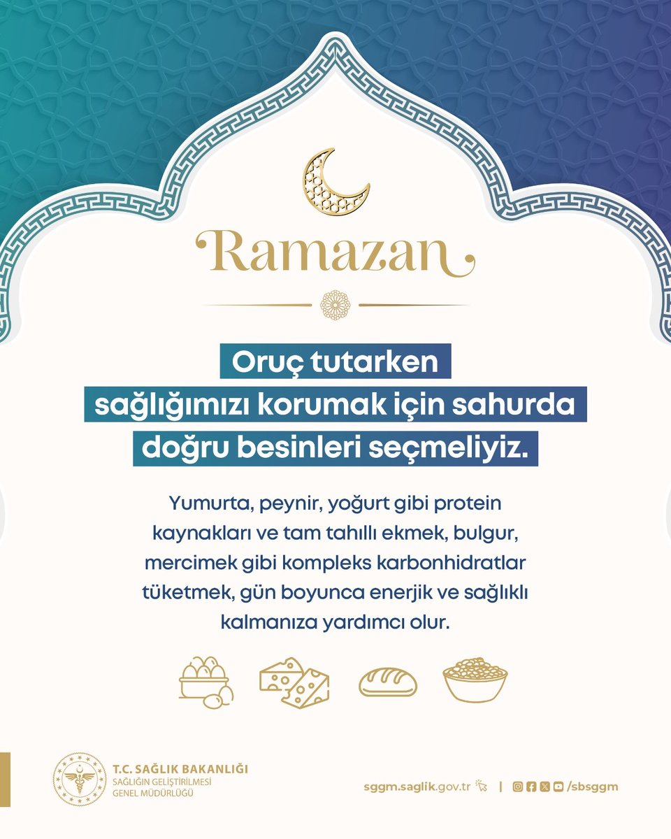 Ramazan Aylarında Sağlıklı Beslenme Önerileri