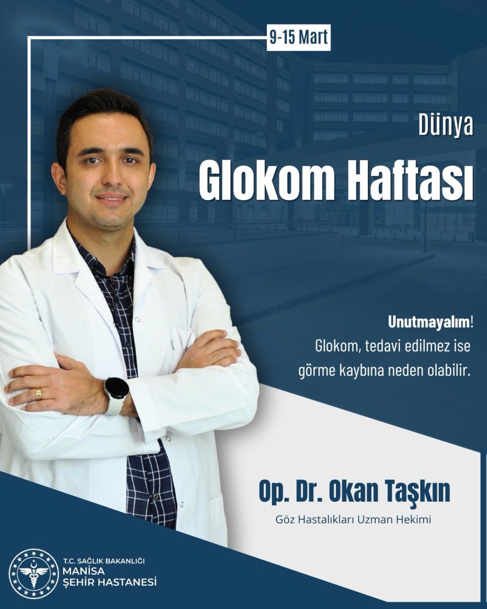 Manisa Şehir Hastanesi'nde Glokom Farkındalığı