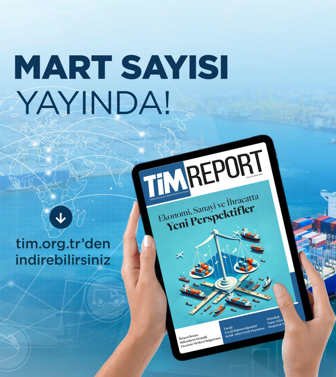 TİM Report Mart Sayısı Yayında