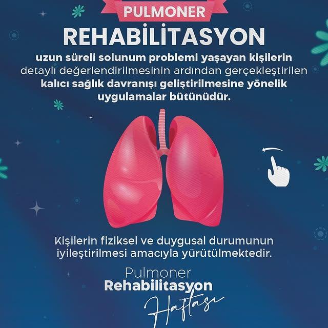 Sağlık Bakanlığı, Pulmoner Rehabilitasyon Haftasında Uzun Süreli Solunum Problemlerine Dikkat Çekiyor