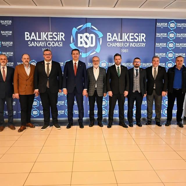 Saadet Partisi Heyeti, Balıkesir Sanayi Odası'nı Ziyaret Etti