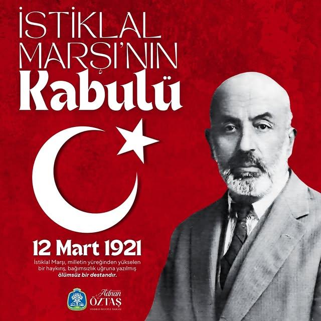 Sandıklı Belediyesi'nin 104. İstiklal Marşı Kutlaması