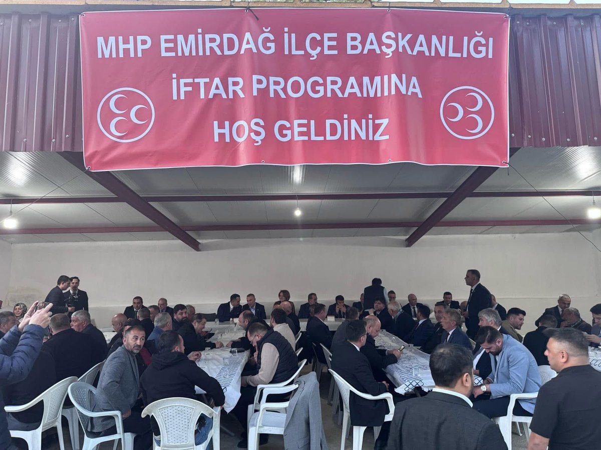 MHP Emirdağ'da Ramazan İftarı: Ulvi İzzet Yönter Katılımıyla