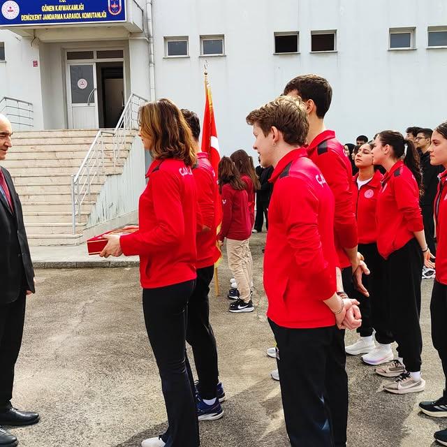 Çanakkale Deniz Zaferi'nin 110. Yıl Dönümü Kutsal Emanetleri Gönen'de Teslim Edildi