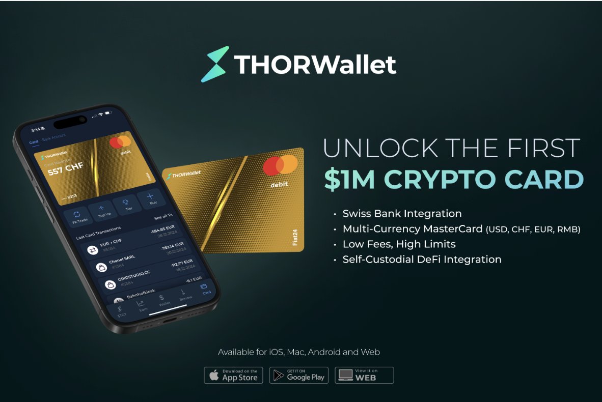 Thorwallet, Kendi Kendine Saklama Özelliğine Sahip DeFi Bankası Başlattı