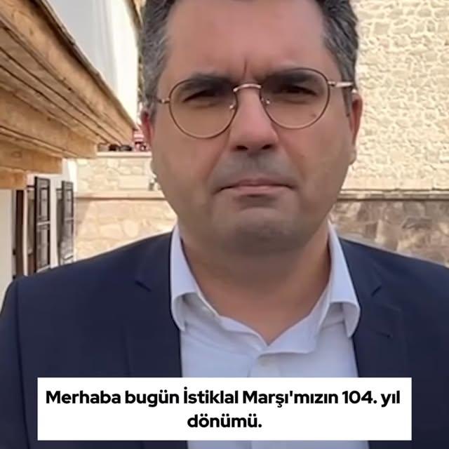 Deva Partili Vekil Dalgın, İstiklal Marşı'nın 104. Yılını Taceddin Dergahı’nda Kutladı