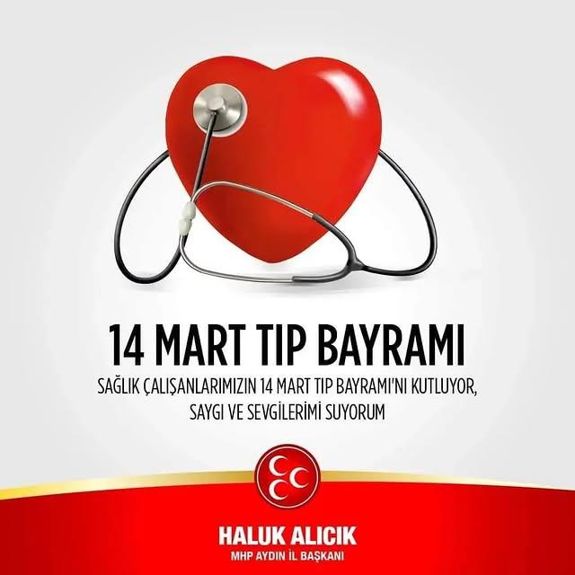 MHP Aydın'dan 14 Mart Tıp Bayramı Mesajı