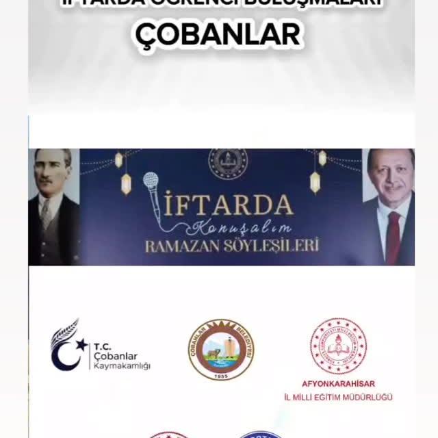 Çobanlar'da Ortaokul Öğrencileri Ramazan Buluşmasında Bir Araya Geldi