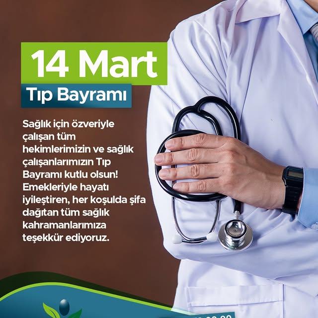 Edremit Körfez Hastanesi'nden Tıp Bayramı Kutlaması