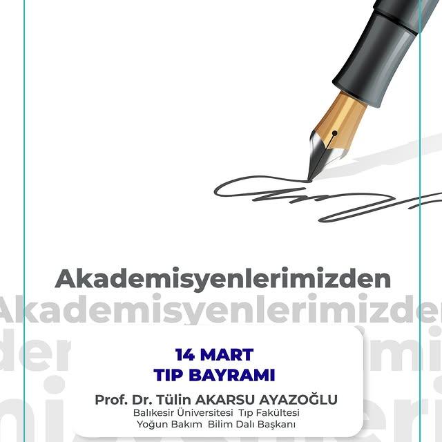 Balıkesir Üniversitesi Tıp Fakültesi'nden Saygın Bilim İnsanı Prof. Dr. Tülin Akarsu Ayazoğlu