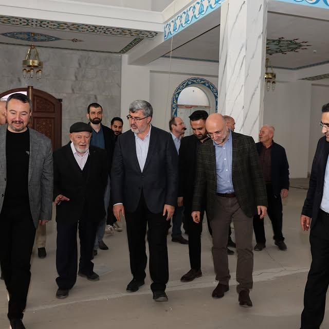 Sandıklı Merkez Camii İnşaatı Milletvekilleri, Başkanlar ve İlçe Teşkilatının Ziyaret Etti