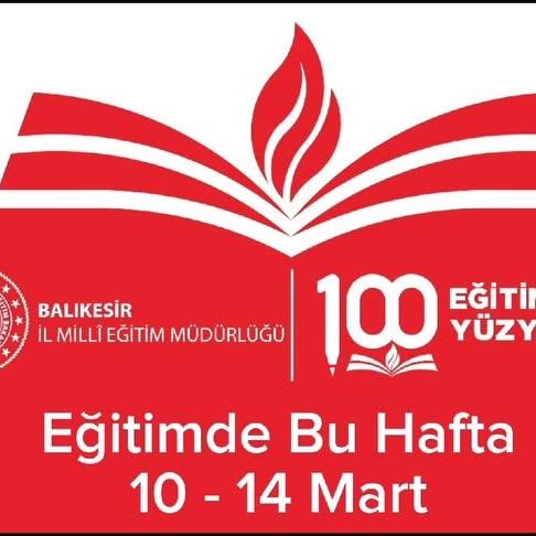 Balıkesir'de 10-14 Mart Tarihleri Arasında Eğitim Etkinlikleri Düzenlenecek