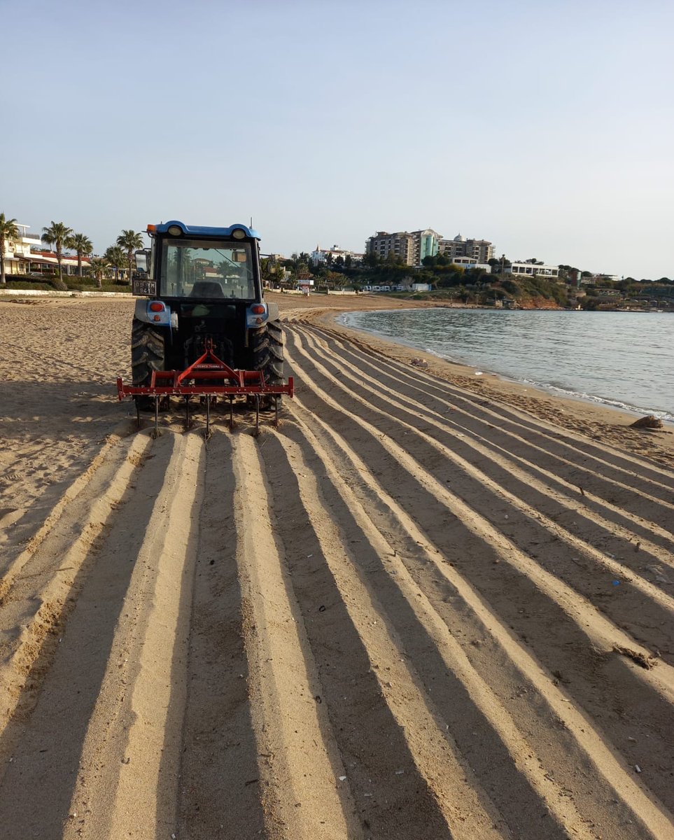 Didim Belediyesi, Altınkum Halk Plajı'nda Temizlik Çalışması Yaptı