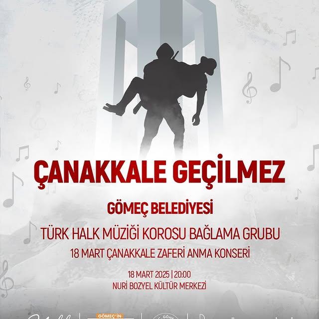 Gömeç'te Çanakkale Zaferi Anma Konseri