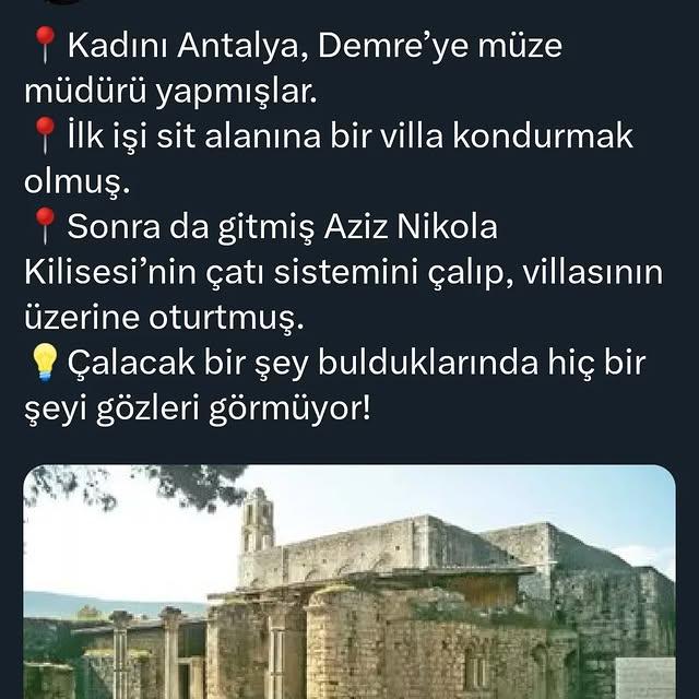 Antalya'da Müze Müdürü İddialarıyla Sıkıştırıldı: Sit Alanına Villa ve Kilise Malzemesi Kullanımı