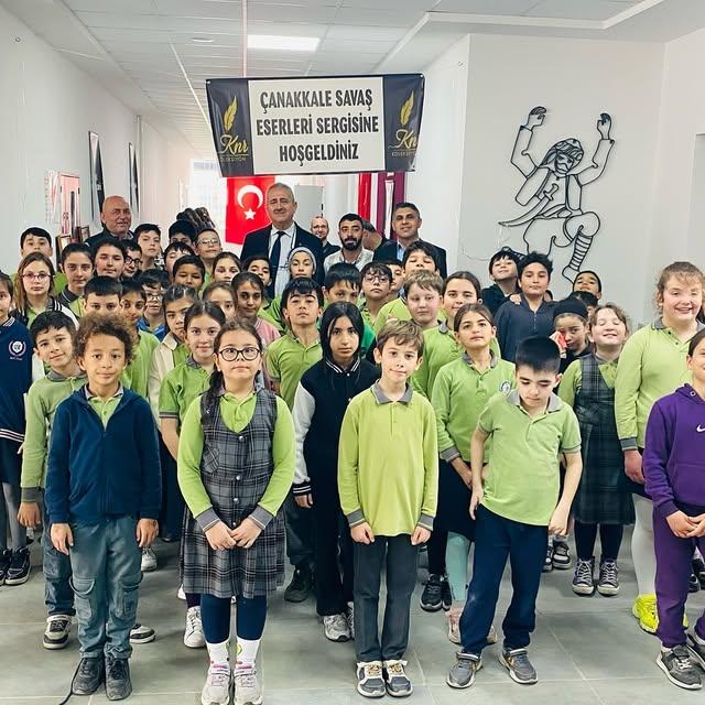 Kuşadası Mesleki ve Teknik Anadolu Lisesi, Çanakkale'yi Anlatan Sergi Açtı