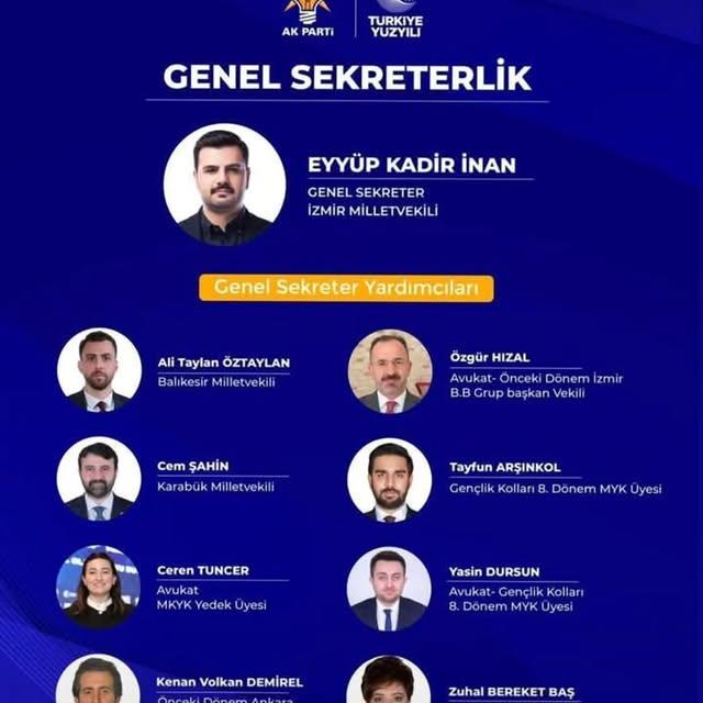 Öztaylan, AK Parti'de Yeni Görev