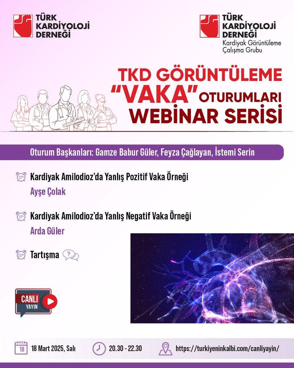 Türk Kardiyoloji Derneği, Kardiyak Amiloidoz Vakalarında Görüntüleme Yöntemlerini İnceliyor