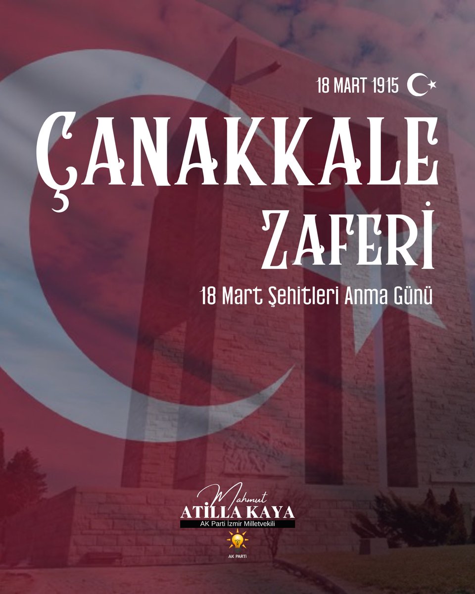 18 Mart Çanakkale Zaferi'nin 110. Yılı Anısına Saygı