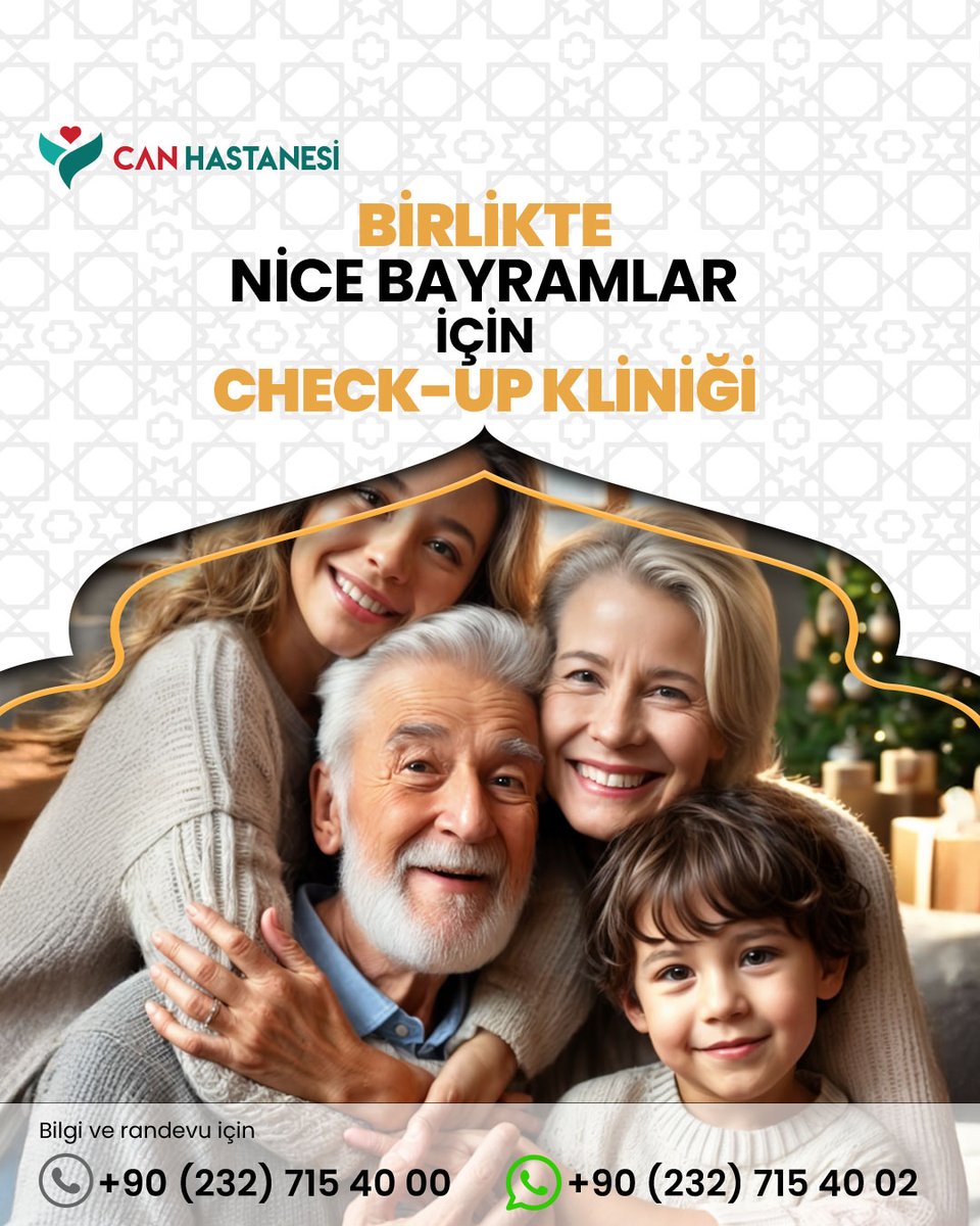 İzmir Özel Can Hastanesi, Bayram Öncesi Sağlık Taraması Vurgusu Yaptı