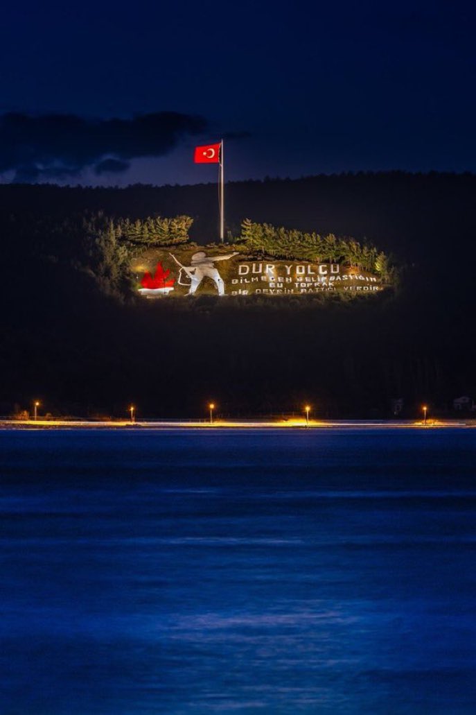 Çanakkale Zaferi'nin 110. Yılı Anısına Saygı