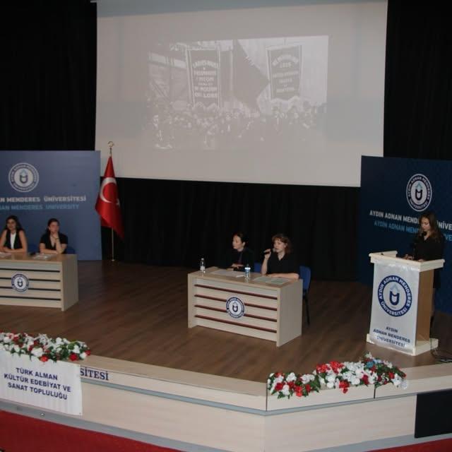 Aydın Adnan Menderes Üniversitesi'nde Dünya Kadınlar Günü Paneli Düzenlendi