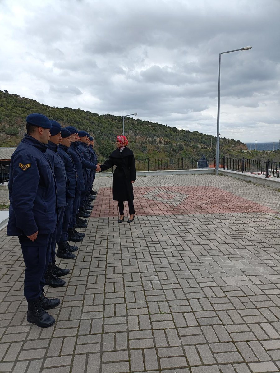 Marmara Kaymakamı Saraylar'da Jandarma Karakolunu Ziyaret Etti