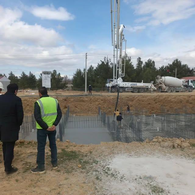 Başmakçı'da TOKİ Konutları Çalışmaları Kaymakam Tarafından İncelendi